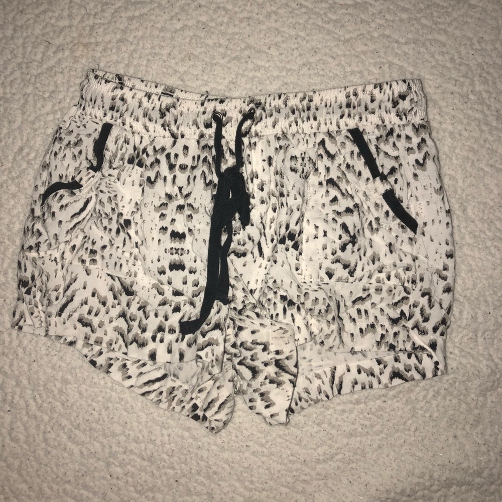 Cheetah style shorts